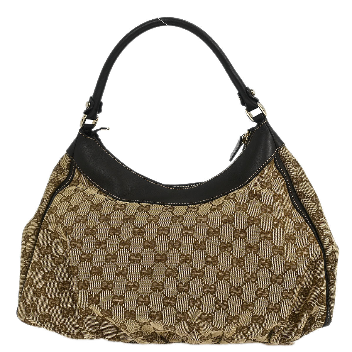 Gucci Beige GG Abbey Hobo Handbag