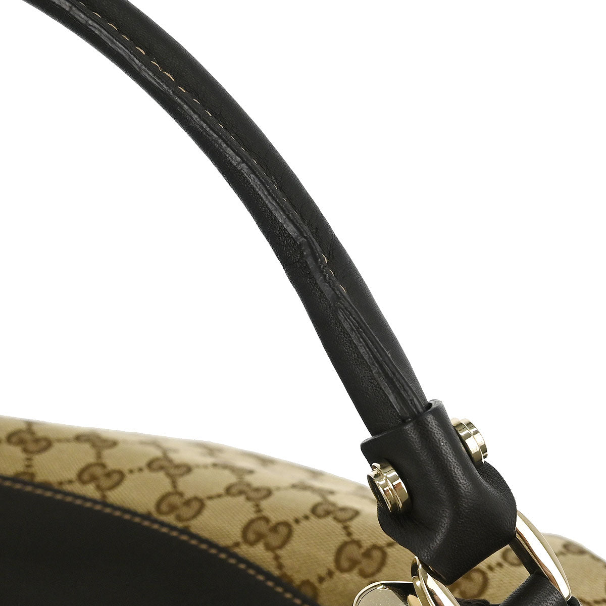 Gucci Beige GG Abbey Hobo Handbag