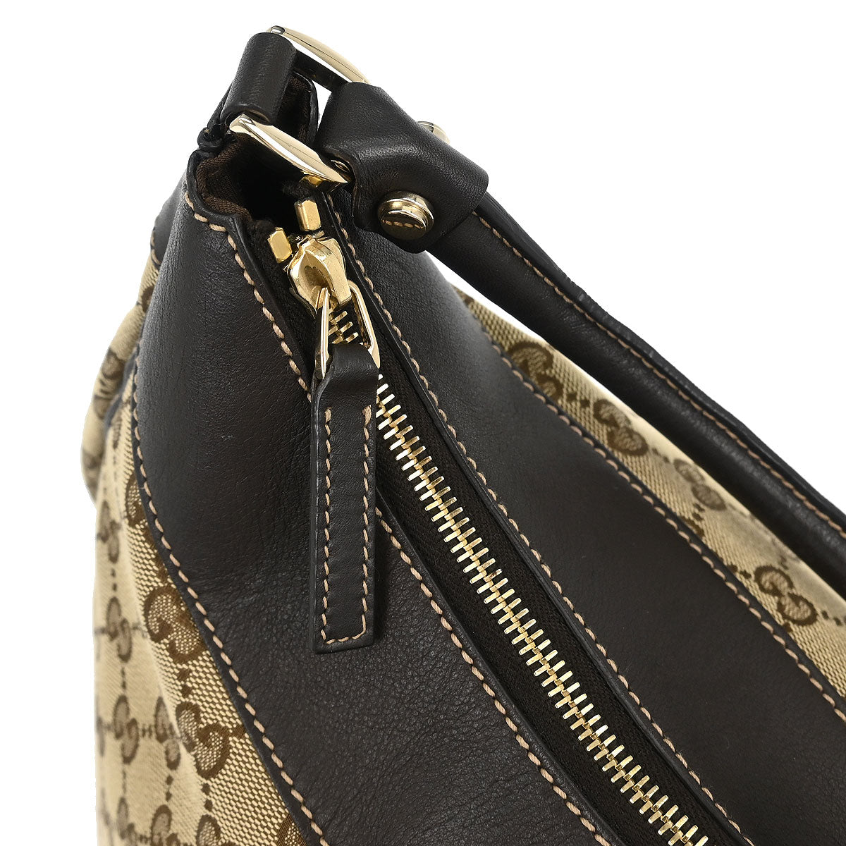 Gucci Beige GG Abbey Hobo Handbag