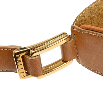 Celine Brown Suede C Macadam Handbag