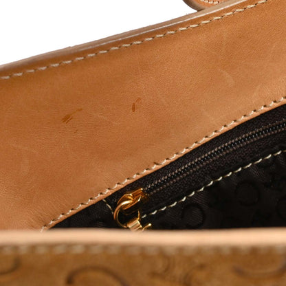 Celine Brown Suede C Macadam Handbag
