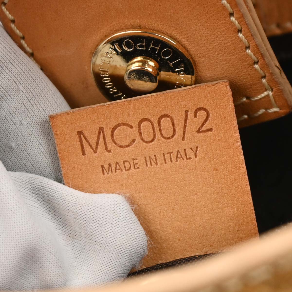 Celine Brown Suede C Macadam Handbag