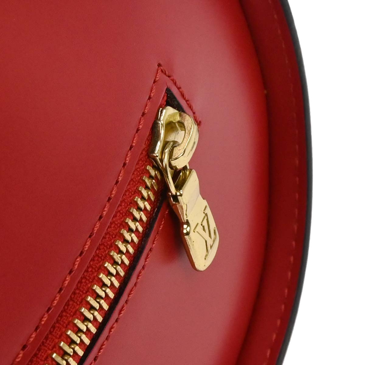 Louis Vuitton Red Epi Soufflot Handbag M52227