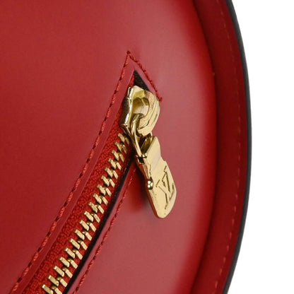 Louis Vuitton Red Epi Soufflot Handbag M52227