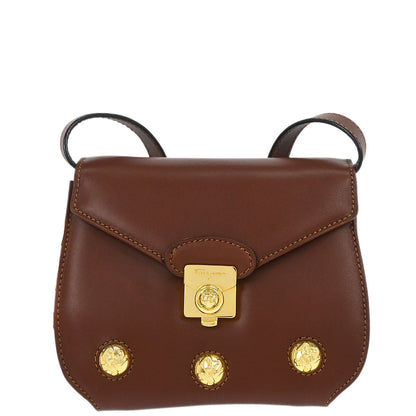 Salvatore Ferragamo Brown Shoulder Bag