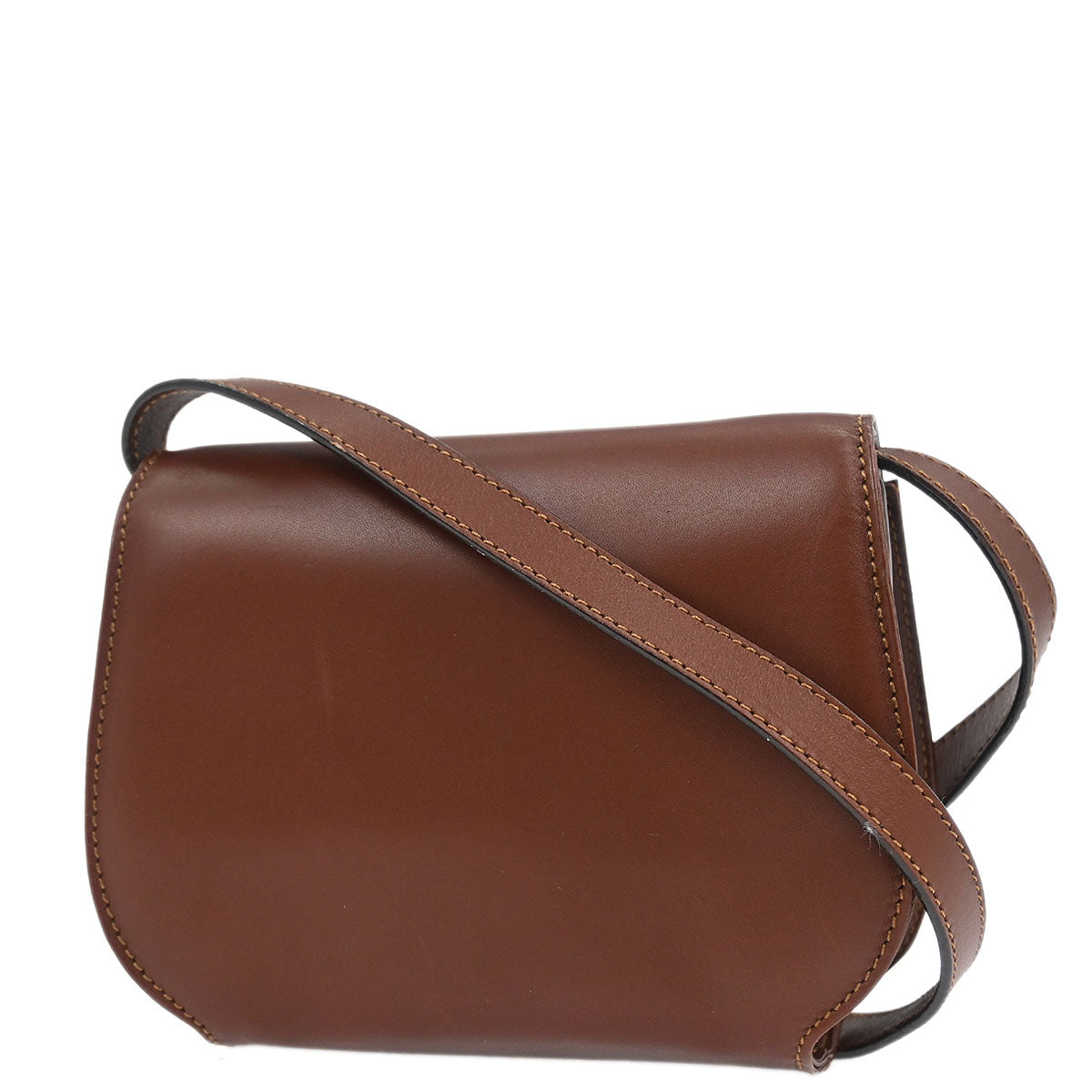 Salvatore Ferragamo Brown Shoulder Bag