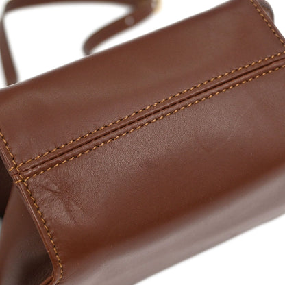 Salvatore Ferragamo Brown Shoulder Bag
