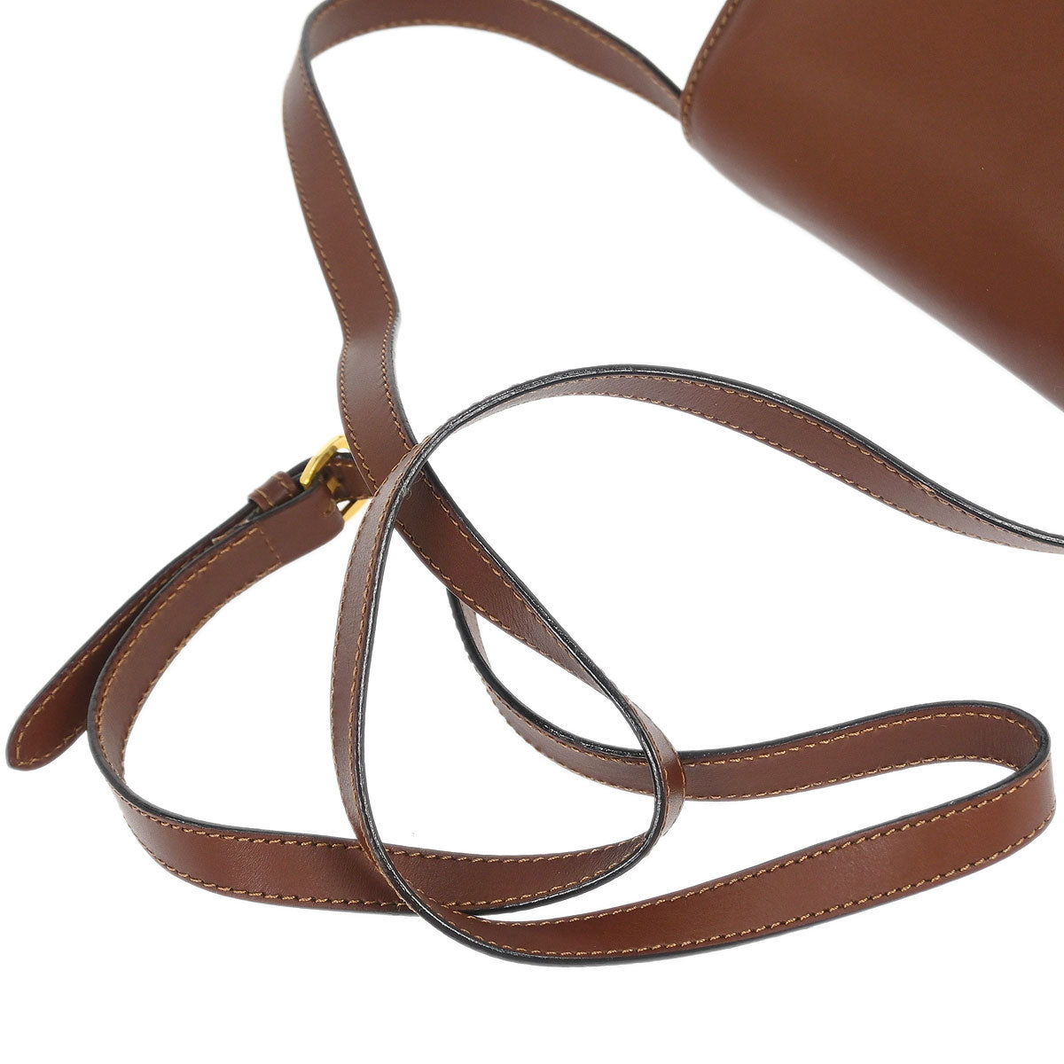 Salvatore Ferragamo Brown Shoulder Bag