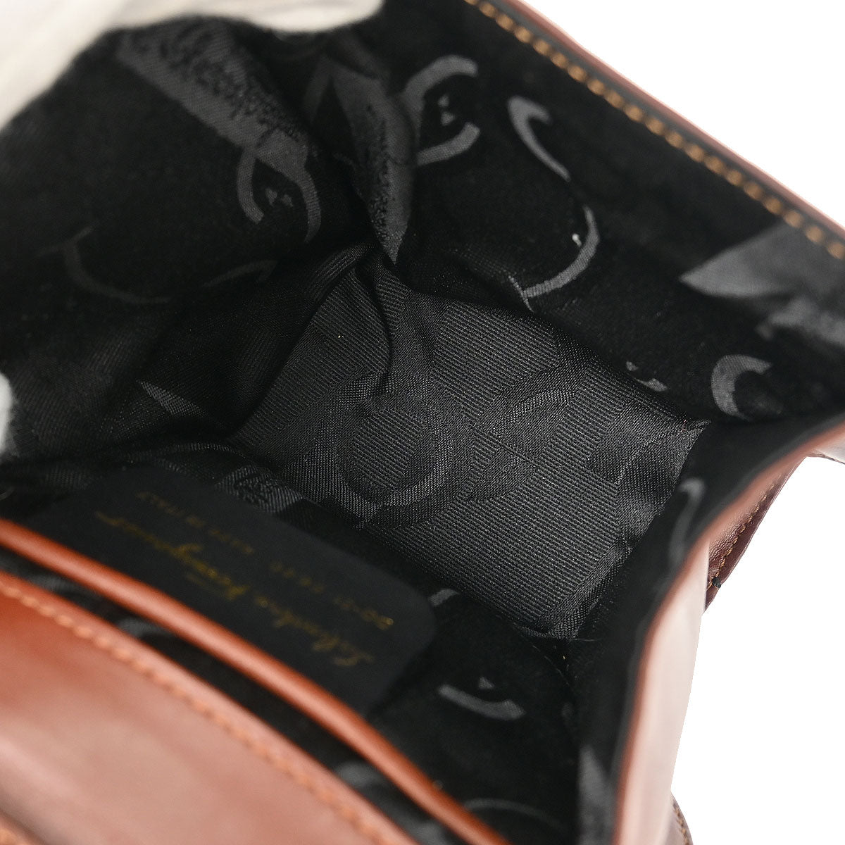 Salvatore Ferragamo Brown Shoulder Bag