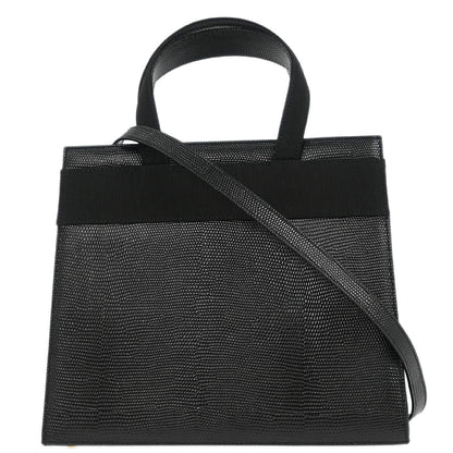 Salvatore Ferragamo Black Vara Bow Handbag
