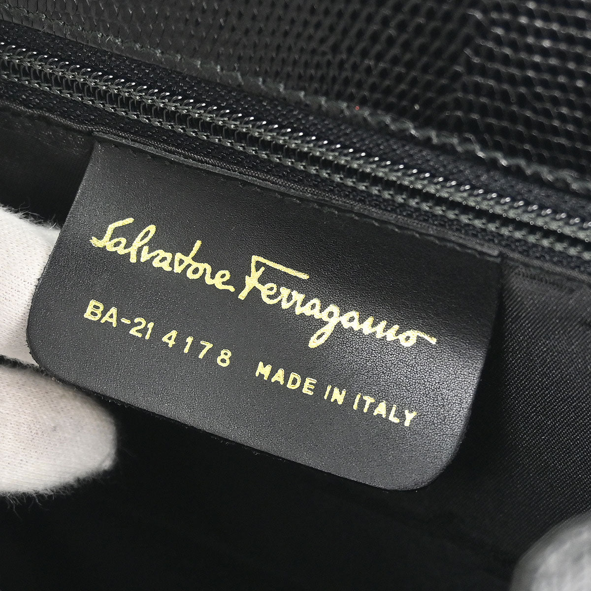 Salvatore Ferragamo Black Vara Bow Handbag