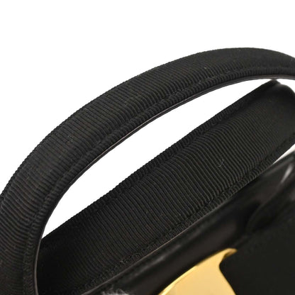 Salvatore Ferragamo Black Vara Bow 2way Shoulder Handbag