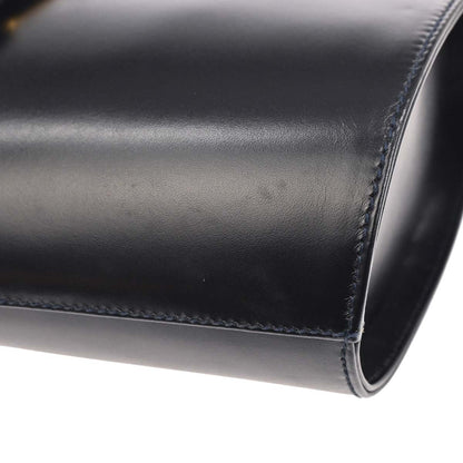 Salvatore Ferragamo Navy Vara Bow Handbag