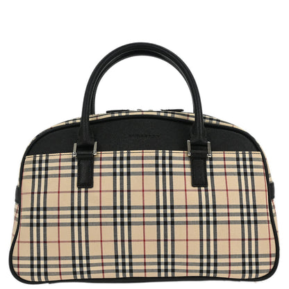Burberry Beige Burberry Check Handbag