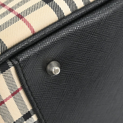 Burberry Beige Burberry Check Handbag
