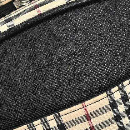 Burberry Beige Burberry Check Handbag