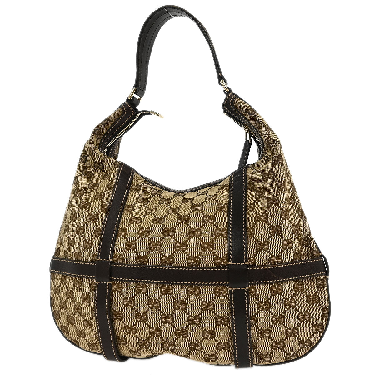 Gucci Beige GG Hobo Handbag