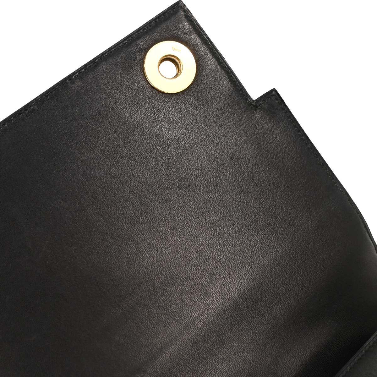 Hermes Black Box Calf Piano Handbag