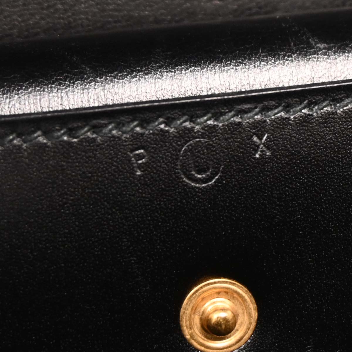 Hermes Black Box Calf Piano Handbag