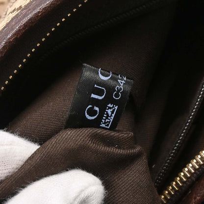 Gucci Beige GG Hobo Abbey D Ring Handbag