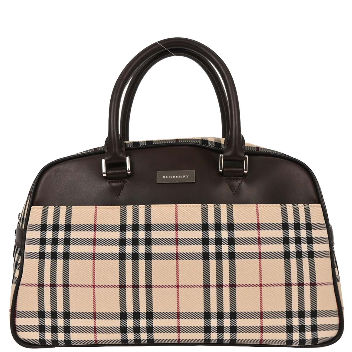 Burberry Beige Burberry Check Handbag