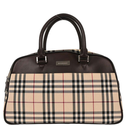 Burberry Beige Burberry Check Handbag