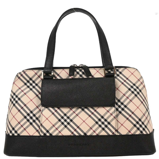 Burberry Beige Burberry Check Handbag