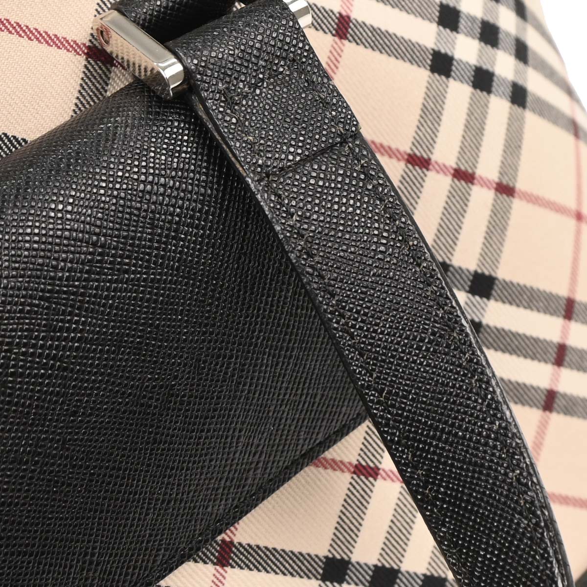 Burberry Beige Burberry Check Handbag