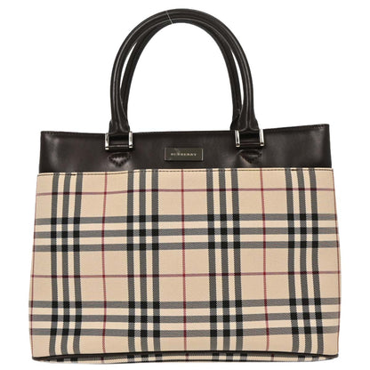 Burberry Beige Burberry Check Handbag