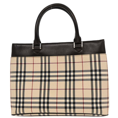 Burberry Beige Burberry Check Handbag