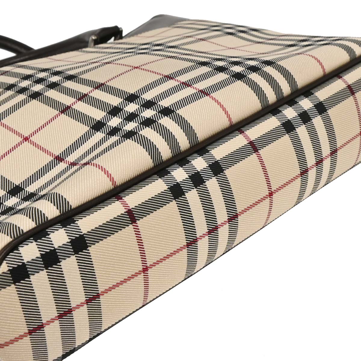 Burberry Beige Burberry Check Handbag