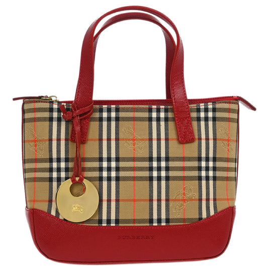 Burberry Beige House Check Tote Handbag