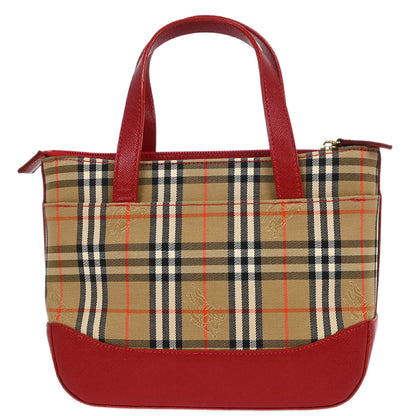 Burberry Beige House Check Tote Handbag