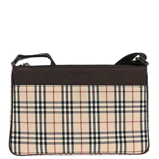 Burberry Beige Burberry Check Shoulder Bag