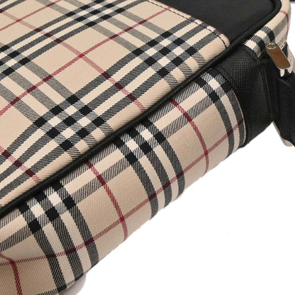 Burberry Beige Burberry Check Shoulder Bag