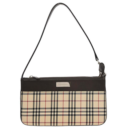 Burberry Beige Brown Burberry Check Handbag