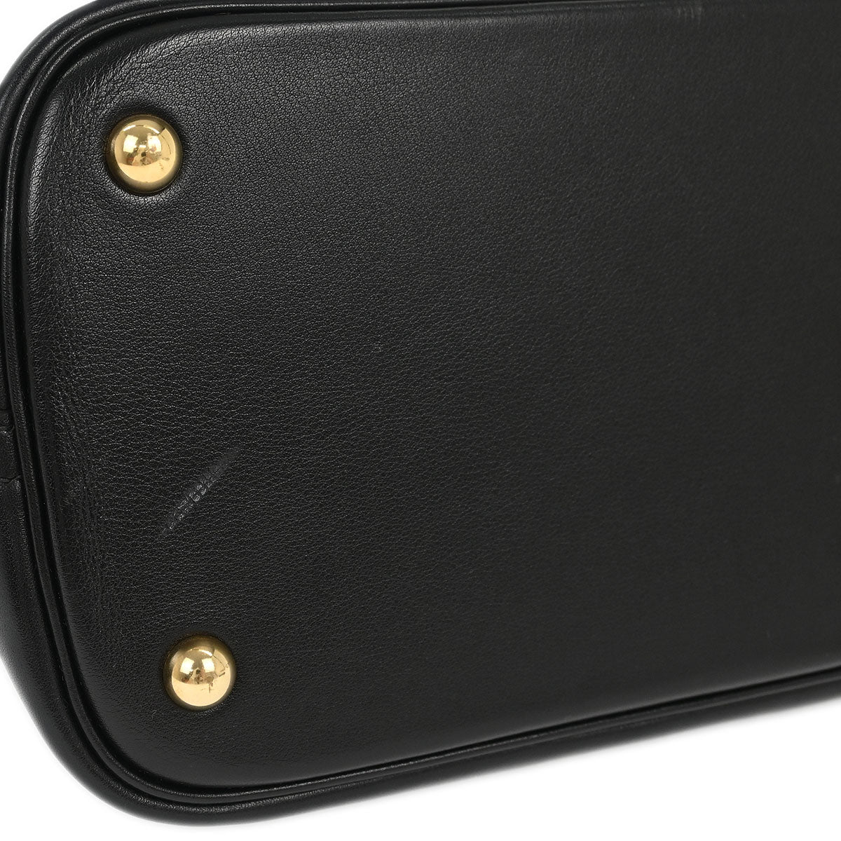 Hermes Black Sikkim Bolide 35 Handbag 2way Shoulder