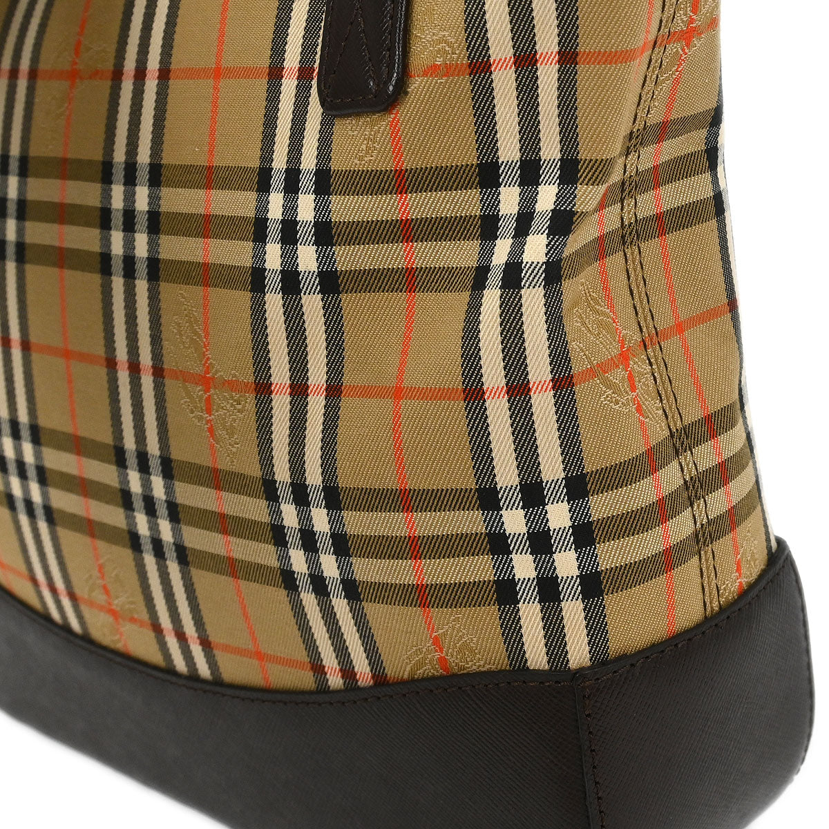 Burberry Beige House Check Tote Handbag