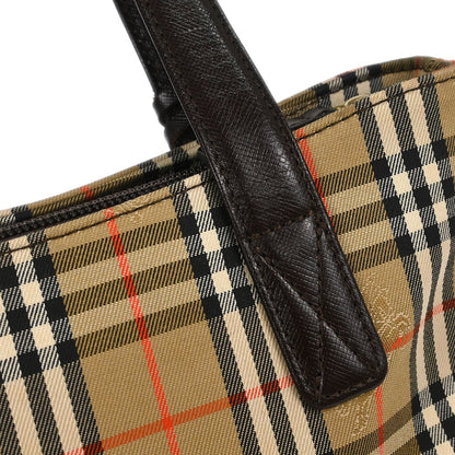 Burberry Beige House Check Tote Handbag