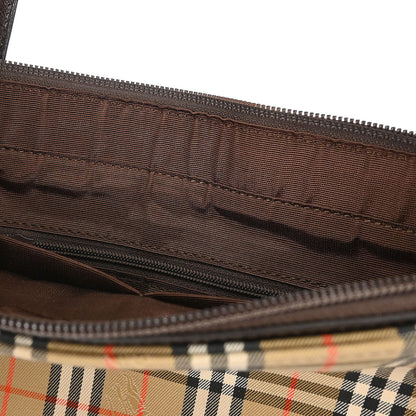 Burberry Beige House Check Tote Handbag