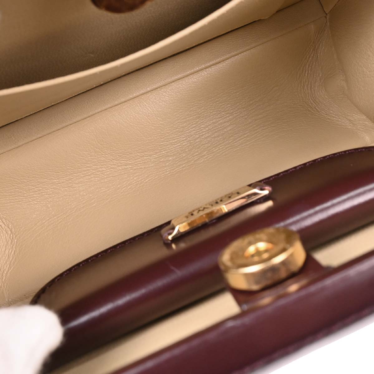 Loewe Brown Leather Handbag