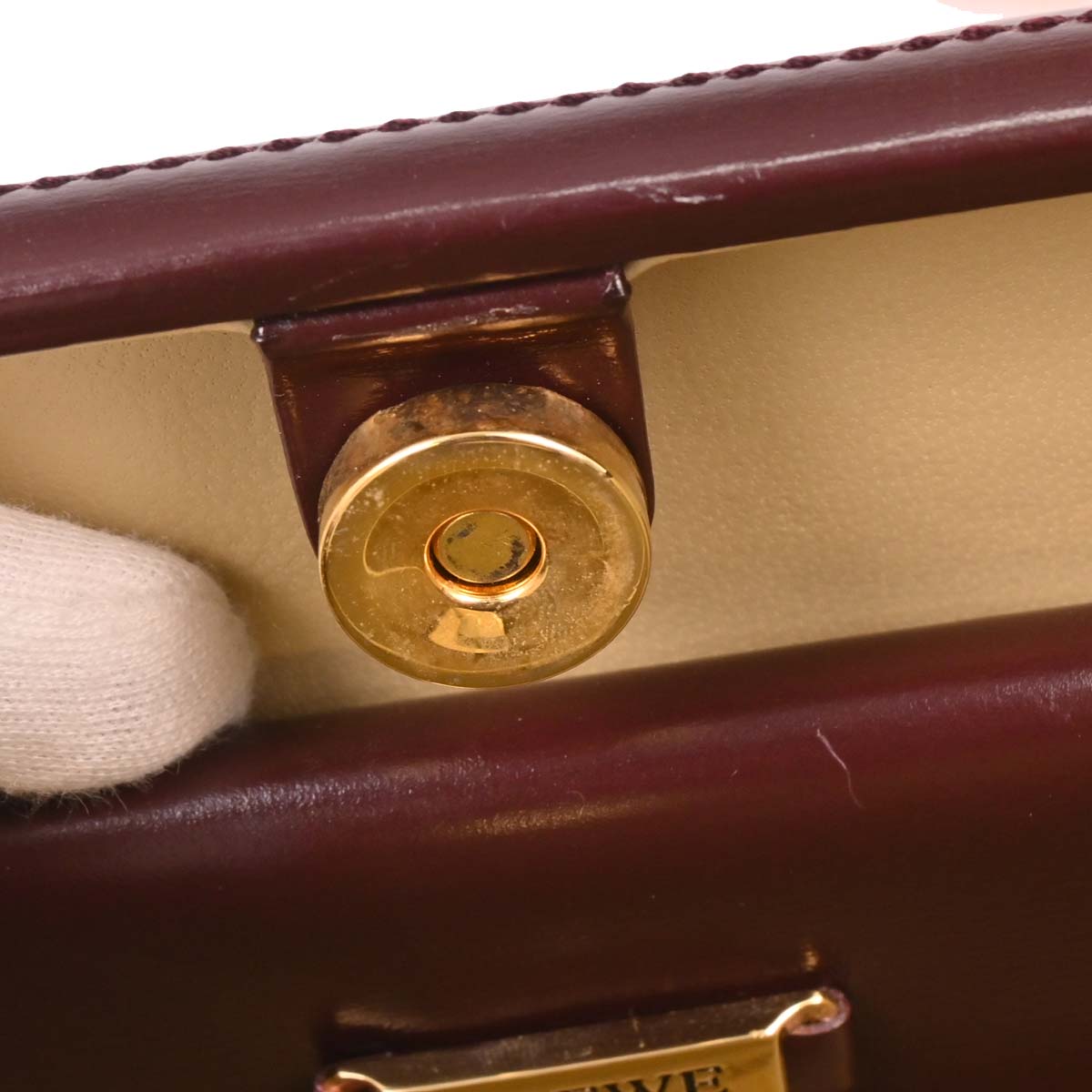 Loewe Brown Leather Handbag