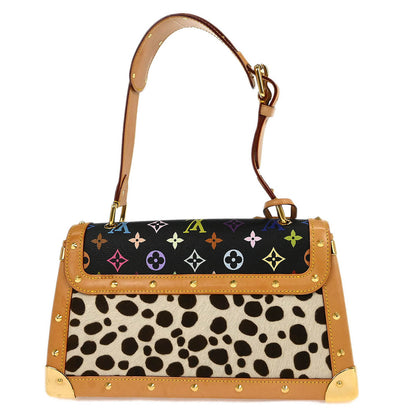 Louis Vuitton * Multicolor Pony hair Sac Dalmatian M92825