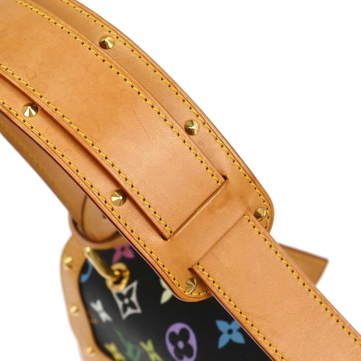 Louis Vuitton * Multicolor Pony hair Sac Dalmatian M92825