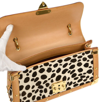 Louis Vuitton * Multicolor Pony hair Sac Dalmatian M92825