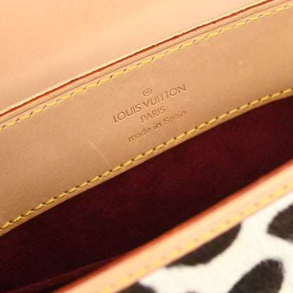 Louis Vuitton * Multicolor Pony hair Sac Dalmatian M92825