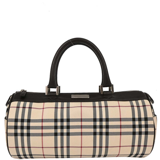 Burberry Beige Burberry Check Handbag