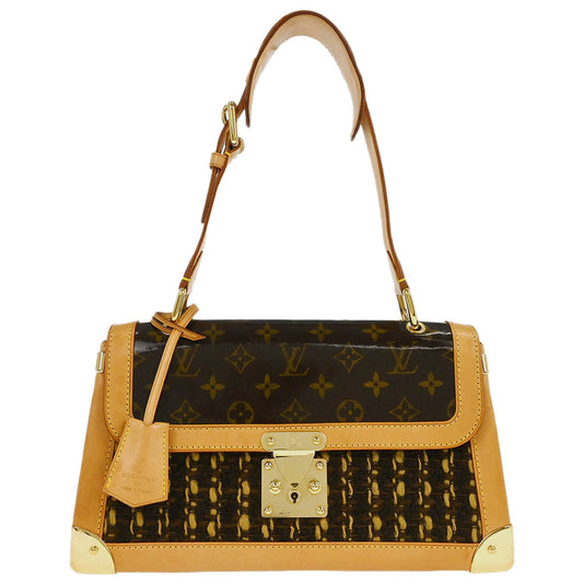 Louis Vuitton Tweed PVC Monogram Tweedy Handbag M92820