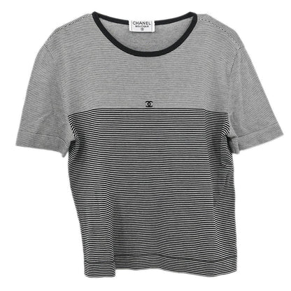 Chanel Short Sleeve Top Black