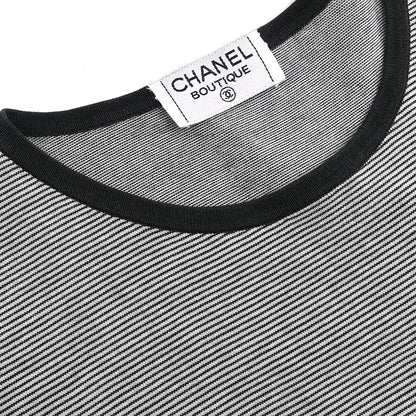 Chanel Short Sleeve Top Black